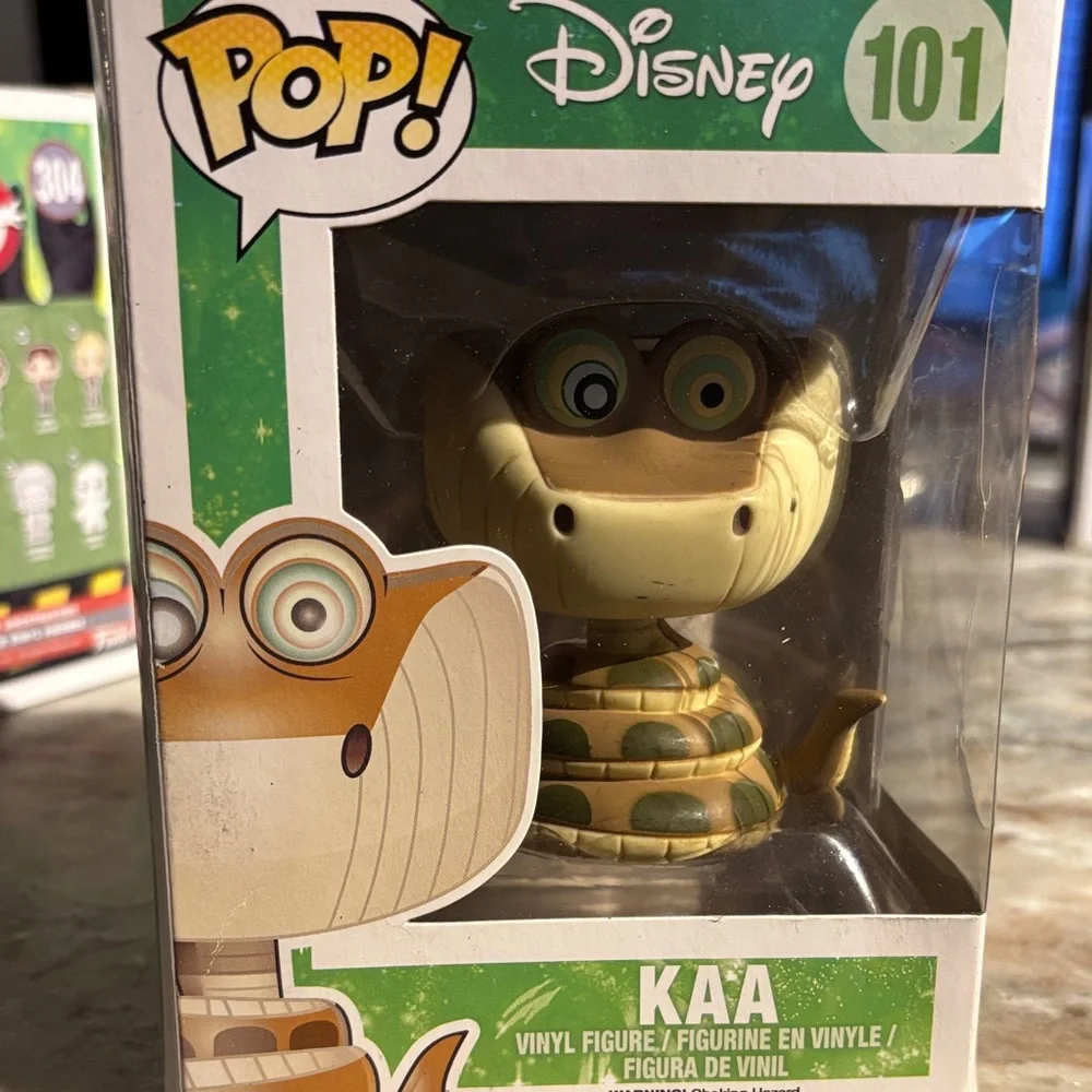 Funky Pop Disney Pop! Kaa Figure - Green and Tan - Picture 1 of 1